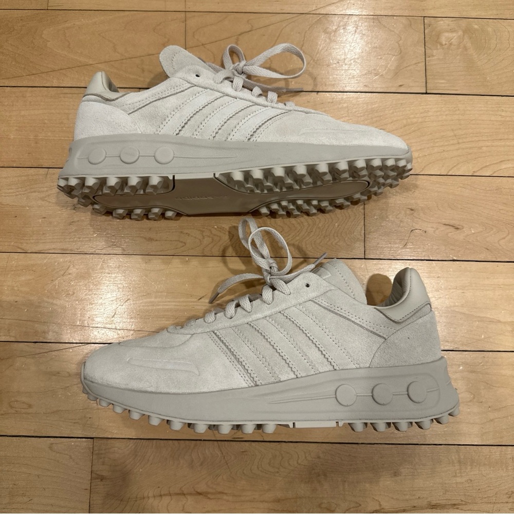 adidas Men's All-White Athletic Sneakers